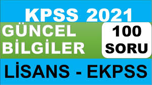 There are 6 main contents in each course. Kpss 2021 100 Soru 2 Guncel Bilgiler Ekpss Kpss Genel Kultur 2021 Kpss Youtube