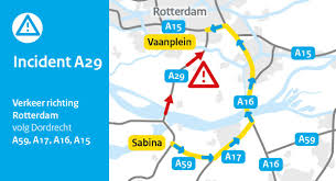 De haringvlietbrug is een brug in nederland, gelegen in de autosnelweg a29 ten zuiden van rotterdam. Update Haringvlietbrug Richting Rotterdam Weer Open Na Ongeval Hoeksche Waard Nieuws