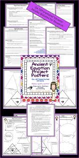 The Ancient Egyptian Poster Project Is A Fun Activity That Produces A Great Looking Product You Ll Find Six Social Studies Education Teaching History Egypt