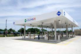 City Of Columbus Compressed Natural Gas Cng Fueling Station Morse Road Facility Dlz