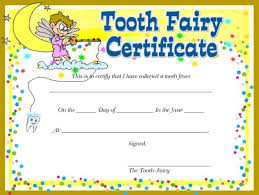 However, creating a tooth fairy certificate is a better idea. 37 Tooth Fairy Certificates Letter Templates Printabletemplates