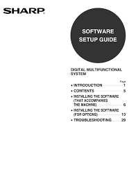 Uploaded on 4/27/2019, downloaded 404 times, receiving a sharp mx m260 driver direct download was reported as adequate by a large percentage of our reporters, so it should be good to download and install. Sharp Mx M200d Software Setup Manual Pdf Download Manualslib