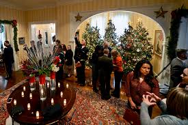 Naval observatory in washington, in 2018.credit.carolyn kaster/associated press. Military Service Members And Their Families Attend A Holiday Reception At The Residence Of Vice President