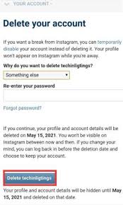 Maybe you would like to learn more about one of these? How To Delete Instagram Account Tech Inligtings