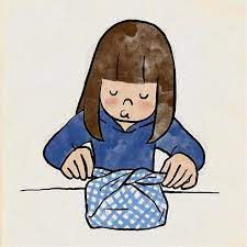 今日は包むの日 イラスト illustration vault boy fictional characters