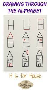 Hrb, +0.57% said tuesday that its unit drew $250 mill. Drawing Through The Alphabet Letter H The Activity Mom Drawing Lessons For Kids Lettering Alphabet Kindergarten Drawing