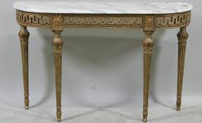 For Auction Marble Top Console Table 0190c On Jun 27 2020 Lewis Maese Antiques Auction I In 2020 Marble Top Console Table Console Table Marble Console Table