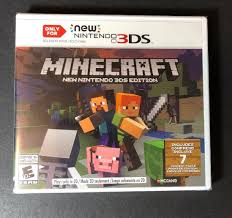 Además de confirmar que nintendo switch ha sido la consola más vendida en francia durante 2018. Minecraft For New Nintendo 3ds Nintendo 3ds Gunstig Kaufen Ebay