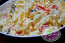 Pin By Elinor Cadaoas On Food Recipes Sweet Macaroni Salad Recipe Macaroni Salad Recipe Macaroni Salad