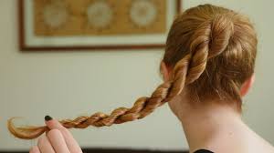 Steps to make rope braid hairstyle. Rope Twist Hairstyle 4 Steps With Pictures Instructables