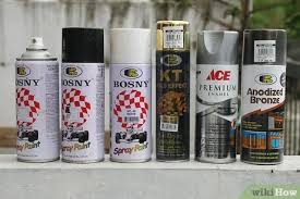 رش الطلاء Wikihow