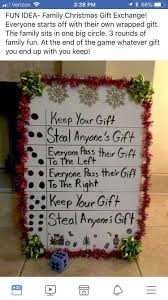 Everyone Gets To Pick A Present From The Hat Everyone Gets A Roll Of The Dice The Fun Goes Till Family Christmas Gifts Christmas Gift Exchange Christmas Fun
