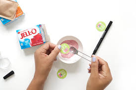 With the paintbrush, daub a pattern onto your cards. Diy Printable Scratch And Sniff Stickers Damask Love