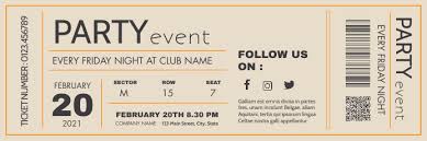 This quick start provides a networking foundation based on aws best practices for your aws cloud infrastructure. Vintage Retro Ticket Template Design Vorlage Postermywall