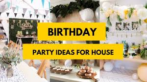 Partypro's selection of 65th birthday supplies allows you to make your 65th birthday memorable. 65 Beautiful Birthday Party Ideas For House Youtube