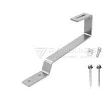 Curved Flat Tile Roof Hooks for Solar Mounting System PVM-TH-F03