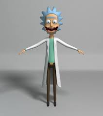 Rick and morty summon mr. Rick Und Morty 3d Modell Turbosquid 1366319