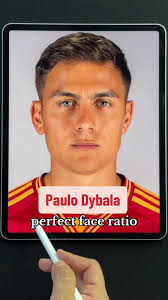 Paulo Dybala Face Shape