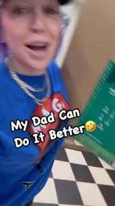 My dad doesn’t use the instructions 🤣 #whiskeybiz #dointoomuch  #christmasdecor