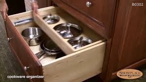 cookware organizer drawer showplace
