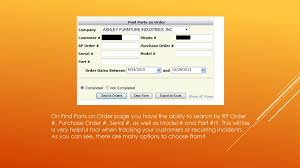 For any query or information regarding the replacement parts or to know whether the. Ashley Direct Replacement Parts Create My Parts Order Ppt Download