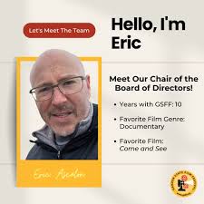 Meet Eric Ascalon 👋 Serving as our Chair of the Board of Directors for the  Garden State Film Festival. Eric's duties include attending leadership  functions, providing event management services, recruitment, external and