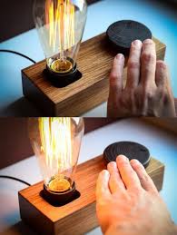 Wood Lamp Table Lamps Edison Dimmerschalter Lamp Block 35 Wood Lamp A Designer Aydinlatma Elemanlari Ahsap Isciligi Lamba