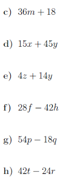 Solve word problems leading to equations of the form px + q = r and p(x + q) = r, where p, q, and r are specific rational numbers. Factorising Algebraic Expressions Introductory Worksheet With Solutions Payhip