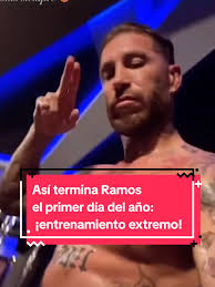Sergio Ramos Gym Training