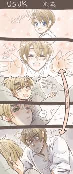 usuk doodle comic one day your cute angel might turn into a monster 米英漫画 天使はいつか悪魔になる 笑 hetalia historical hetalia anime