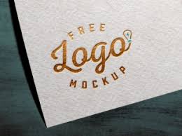 Download Free Golden Logo Mockup Psd Free Psd Ui Download Yellowimages Mockups