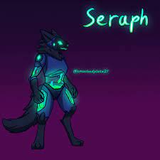 lava lamp protogen gif [art by me] : r/protogen