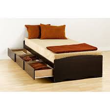 35 diy platform beds for an impressive bedroom. Prepac Edenvale Twin Platform Storage Bed Espresso Walmart Com Walmart Com