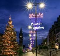 Motif Light Pole Street Christmas Lights LED Decor Outdoor ...