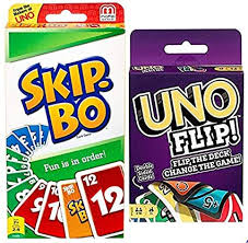Maybe you would like to learn more about one of these? Amazon Com Uno Flip And Skip Bo 2 Pack Toys Games