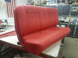 Ff car accessories we are the frontier of varied kind and patterns of customized car seat covers delivering perfection in every single detail calibrated from passionate for seat covers which are derived from finest quality automotive pu. A Custom Bench Murdock S Auto Upholstery Now Closed Facebook