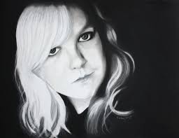 The Thrift Store would like to thank Shannon McLean for donating her time  to create a fantastic piece of chalk art for the shop. Shannon is a local  artist who is a