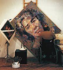Chuck Close overcame struggles to become a renowned artist