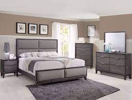 Search for modern bedroom sets. Florian Gray King Bedroom Set The Furniture Mart