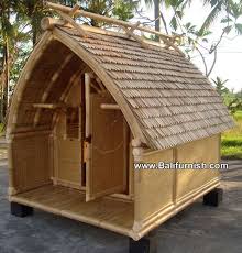 Bamboo House Bali Architecture En Bambou Construction En Bambou Artisanats En Bambou