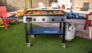 Blackstone 36'' griddle deluxe package. Review Pit Boss 4 Burner Deluxe Griddle Griddle Sizzle