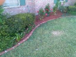 Pin By Christine Srebrenick On Decorative Plastic Brick Edging With And Without Solar Lights Brick Decor Outdoor Metal Wall Decor Brick Edging