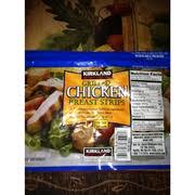 Kirkland Signature Grilled Chicken Breast Strips Calories Nutrition Analysis More Fooducate