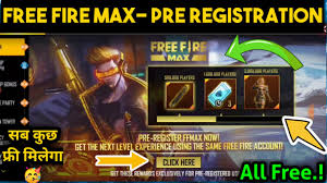 All without registration and send sms! Free Fire Max Conform Date Ff Max Pre Registration New Free Fire Max Kab Aayega New Ob28 Update Youtube