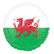 Each in separated layer, easy to use, without gradients and transparencies. 18 Inch Wales Flag Foil Balloon Balloons By Up Up Away