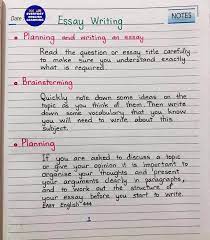 How to Write an Essay