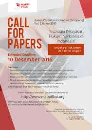 Ppt dalam bahasa inggris tentang bakteri. Call For Paper Jurnal Teropong Evaluasi Kebijakan Hukum Narkotika Di Indonesia Fakultas Hukum Universitas Indonesia