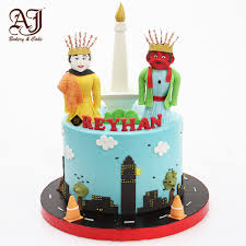 Lomba merias ondel ondel di ulang tahun taman mini 2019. Aj Bakery Cake Online Shop Aj Products Ondel Ajc 194