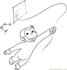 Curious george halloween coloring pages. Get This Curious George Coloring Pages For Kids 95417