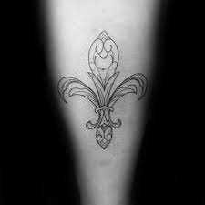 Weird designer fleur de lis tattoo sample for boys and girls. 70 Fleur De Lis Tattoo Designs For Men Stylized Lily Ink Ideas
